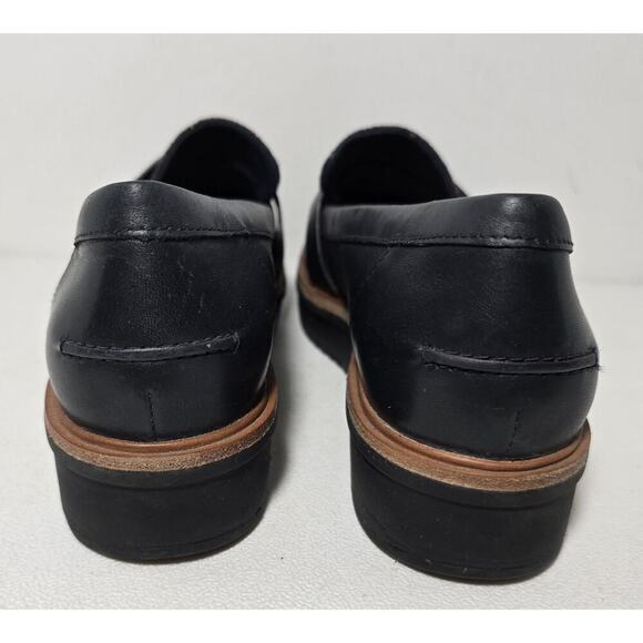 Clarks Women's Teadale Elsa Penny Loafer Wedge Comfort Shoe Office Preppy 9 M - Picture 7 of 10